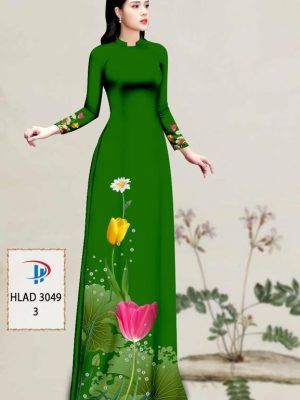 Vải Áo Dài Hoa Tulip AD HLAD3049 32